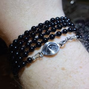 Bloodmilk Morgana Onyx Mourning Beads